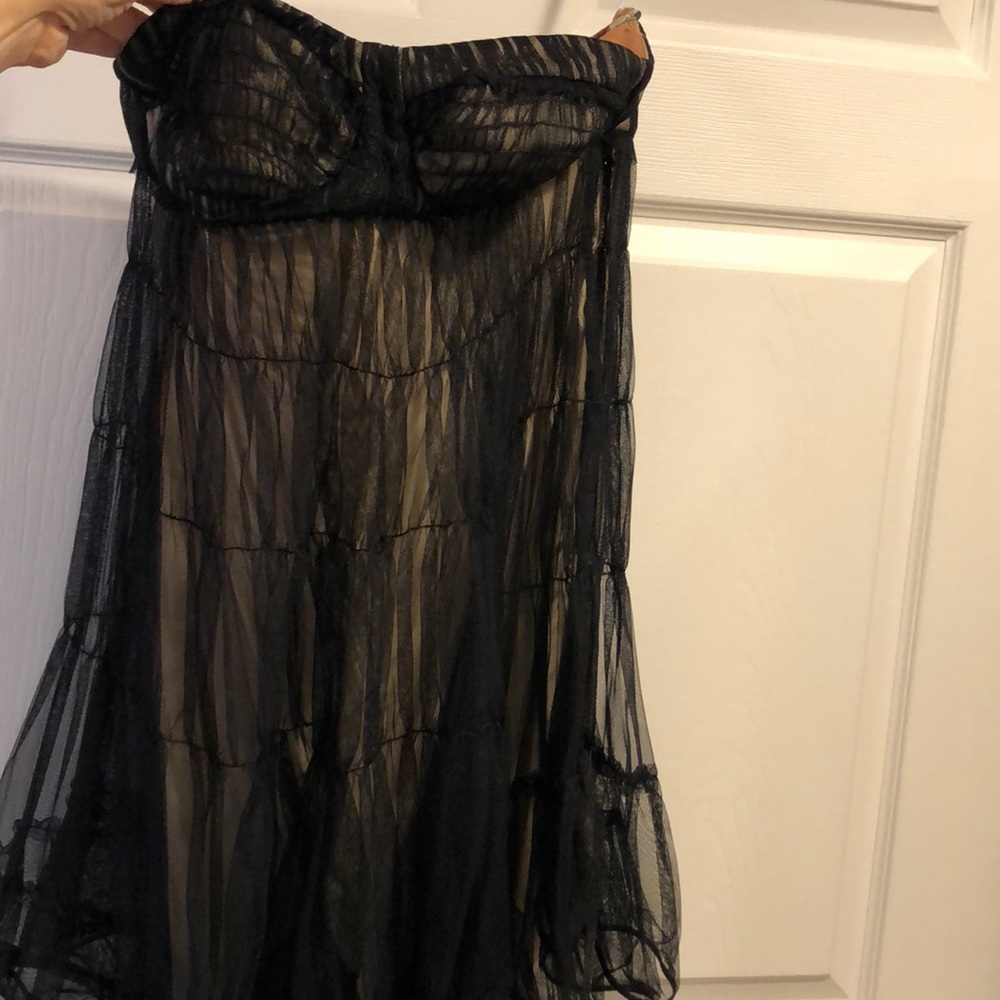 LaRok strapless mini dress